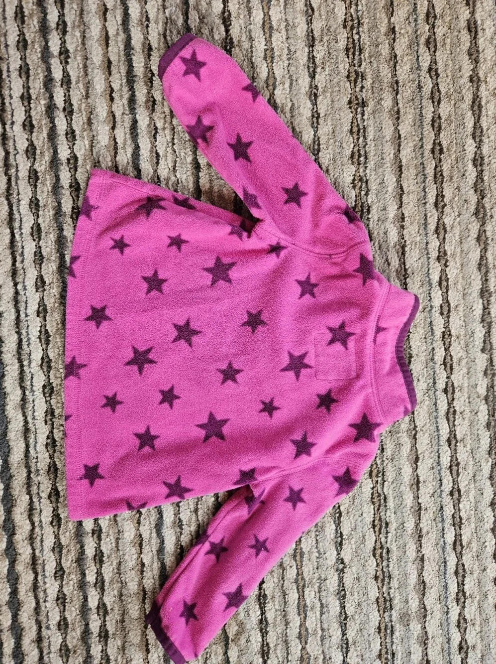OshKosh B'gosh Hot Pink Star Fleece Pullover